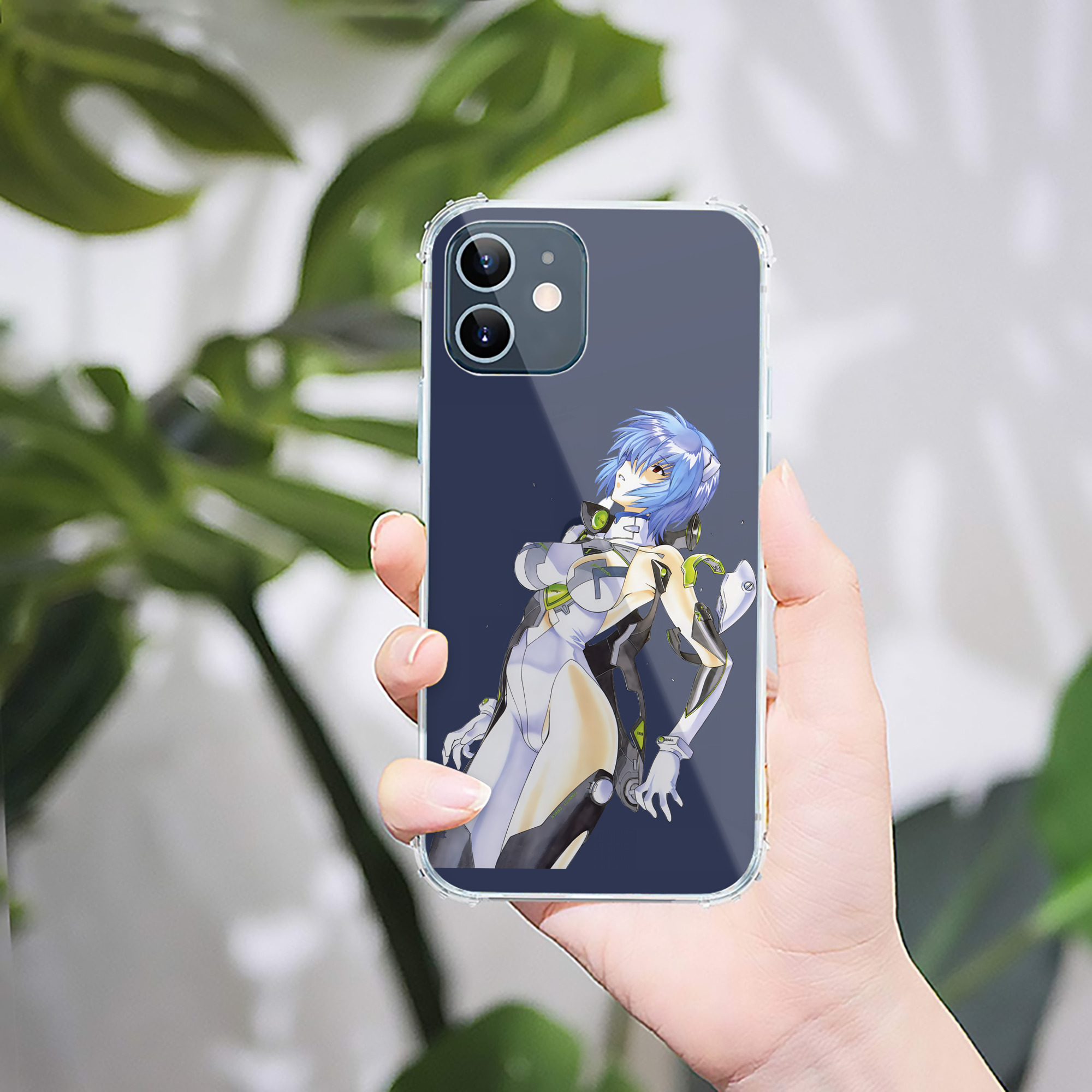 （画像用） EVA 新世紀エヴァンゲリオン 【iPhone 12シリーズ対応】透明スマホケース（クリアソフトケース）